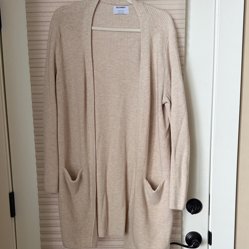 Old Navy Women's Beige Cardigan